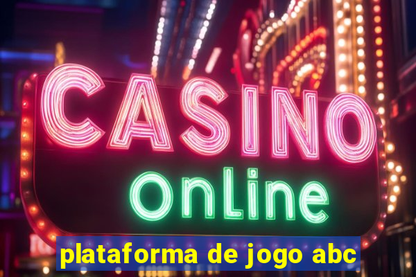 plataforma de jogo abc